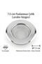3 Pieces Small Size Stainless Steel Sink Strainer 7.5 cm Mit1373 - 3