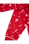 Star Printed 6-9-12-18-24 Months Double Breasted Collar Cotton Pajama Set for Boys and Girls Babies - 7