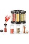 Set de 8 recipiente rotative pentru condimente, antracit - 3
