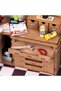 Puzzle 3D din lemn, model pliabil - ATELIER - 4