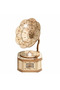 Puzzle 3D din lemn, model gramofon - 2