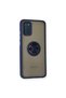 Samsung galaxy a02s case montreal ring silicone cover - navy blue - 2