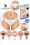Women'S, Licensed, Uspa, 47% Modal, 47% Cotton, 6% Elastane, Elastic Waistband, Brazilian Slip Panties, Colorful, Comfort, 5-Piece Slip Set