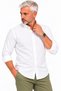 Men's Premium Slim Long Sleeve White Shirt - 4