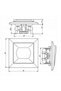 Conector dublu perlat P/T alb - E+9000040