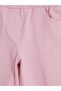Özmarka New Season Pink Wideleg Girls' Trousers - 5