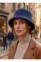 Unisex Gray Cashmere Bucket Hat - Winter Fisherman Bucket Hat - 3