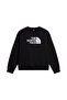 M Tnf Essential Drew Peak Regular Crew Men's Outdoor Sweatshirts Nf0A8Fd9Jk31 Black - 4