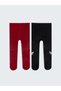 Rmz Gi̇yi̇m Farkiyla Baby Girl Pantyhose 2-Pack - 2