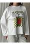 Women's Oversized Printed T-Shirt - 3