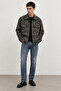 Plaid Double Pocket Regular Men's Jacket |   Mew3411124-1