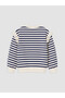 Rmz Gi̇yi̇m Farkiyla Striped Girls' Thick Sweatshirt - 3
