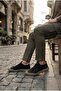 2065 Bst Comfortable Flexible Elastic Lace-Up Sneaker Men's Shoes - 4
