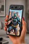 Gm 26 Compatible Printed, Matte Black, Soft Silicone, Protective, Shock-Absorbing Cover, Case