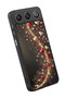 Gm 26 Compatible Printed, Matte Black, Soft Silicone, Protective, Shock-Absorbing Cover, Case - 3