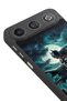 Gm 26 Compatible Printed, Matte Black, Soft Silicone, Protective, Shock-Absorbing Cover, Case - 4