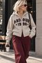 - Elegance Muse Double Zipper Closure Knitwear Cardigan - 3