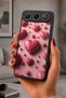 Gm 26 Compatible Printed, Matte Black, Soft Silicone, Protective, Shock-Absorbing Cover, Case