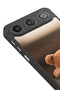 Gm 26 Compatible Printed, Matte Black, Soft Silicone, Protective, Shock-Absorbing Cover, Case - 4