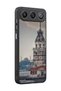 Gm 26 Compatible Printed, Matte Black, Soft Silicone, Protective, Shock-Absorbing Cover, Case - 2