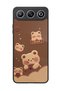 Gm 26 Compatible Printed, Matte Black, Soft Silicone, Protective, Shock-Absorbing Cover, Case - 5