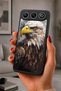 Gm 26 Compatible Printed, Matte Black, Soft Silicone, Protective, Shock-Absorbing Cover, Case