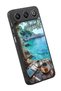 Gm 26 Compatible Printed, Matte Black, Soft Silicone, Protective, Shock-Absorbing Cover, Case - 3