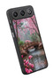 Gm 26 Compatible Printed, Matte Black, Soft Silicone, Protective, Shock-Absorbing Cover, Case - 3