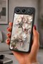 Gm 26 Compatible Printed, Matte Black, Soft Silicone, Protective, Shock-Absorbing Cover, Case
