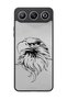 Gm 26 Compatible Printed, Matte Black, Soft Silicone, Protective, Shock-Absorbing Cover, Case - 5