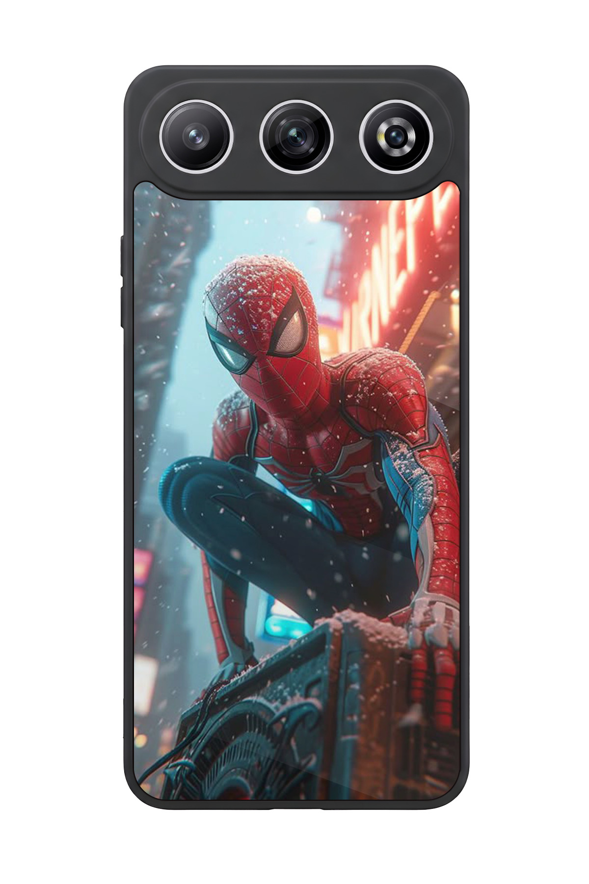 Gm 26 Compatible Printed, Matte Black, Soft Silicone, Protective, Shock-Absorbing Cover, Case - 5