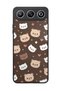 Gm 26 Compatible Printed, Matte Black, Soft Silicone, Protective, Shock-Absorbing Cover, Case - 5