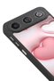 Gm 26 Compatible Printed, Matte Black, Soft Silicone, Protective, Shock-Absorbing Cover, Case - 4