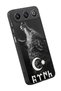 Gm 26 Compatible Printed, Matte Black, Soft Silicone, Protective, Shock-Absorbing Cover, Case - 3