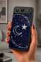 Gm 26 Compatible Printed, Matte Black, Soft Silicone, Protective, Shock-Absorbing Cover, Case