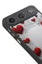 Gm 26 Compatible Printed, Matte Black, Soft Silicone, Protective, Shock-Absorbing Cover, Case - 4