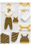 100% Cotton Long Sleeve Seasonal Combed Cotton Baby Set of 3 / 3-6 Months Bodysuit Set - 3
