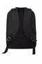 15.6 Inch Compatible Black Backpack with Waterproof Fabric and Zipper Feature - 8
