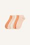 Comfortable Elastic 5-Piece Cotton Booties Socks for Girls H3086A8Ns