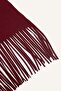 Women's Fringed Self-Patterned Scarf I2985Ax26Wn - 3