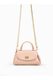 3 Different Model Shoulder Bags Faux Leather Chain Strap Shoulder Bag with Coffee Scarf Gift - 2