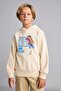 One Piece Licensed Back Printed Soft Fleece Crew Neck Sweatshirt for Boys I5501A826Wn - 3