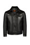 Nomad Men's Black Oversize Leather Jacket 26Wge66351M - 2