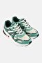 Women Shadow Lace Up Outdoor Shoes, Light Green - 2