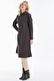 Wide Cuff Lyocell Cotton Tunic Brown - 3