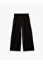 Buttoned Pleated Detailed Ankle-Length Barrel Pants - 2