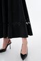 Laser Cut Skirt Black - 7