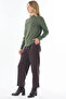 Basic Viscose Knitwear Sweater Khaki - 3