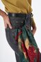 Buckle Detailed Denim Trousers Black - 6