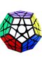 Megaminx Speed Cube,3x3x3 Pentagonal Dodecahedron Magic Cube Puzzle,Black